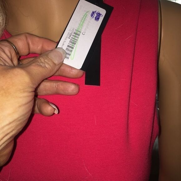 Twentytees Red Cut Out Dress Small Women's NWT - Picture 10 of 14